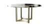Caracole Modern Artisan Remix Glass Top Table 60