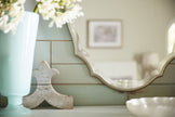 Modern Accents Shaped Beveled Mirror