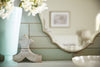 Modern Accents Shaped Beveled Mirror