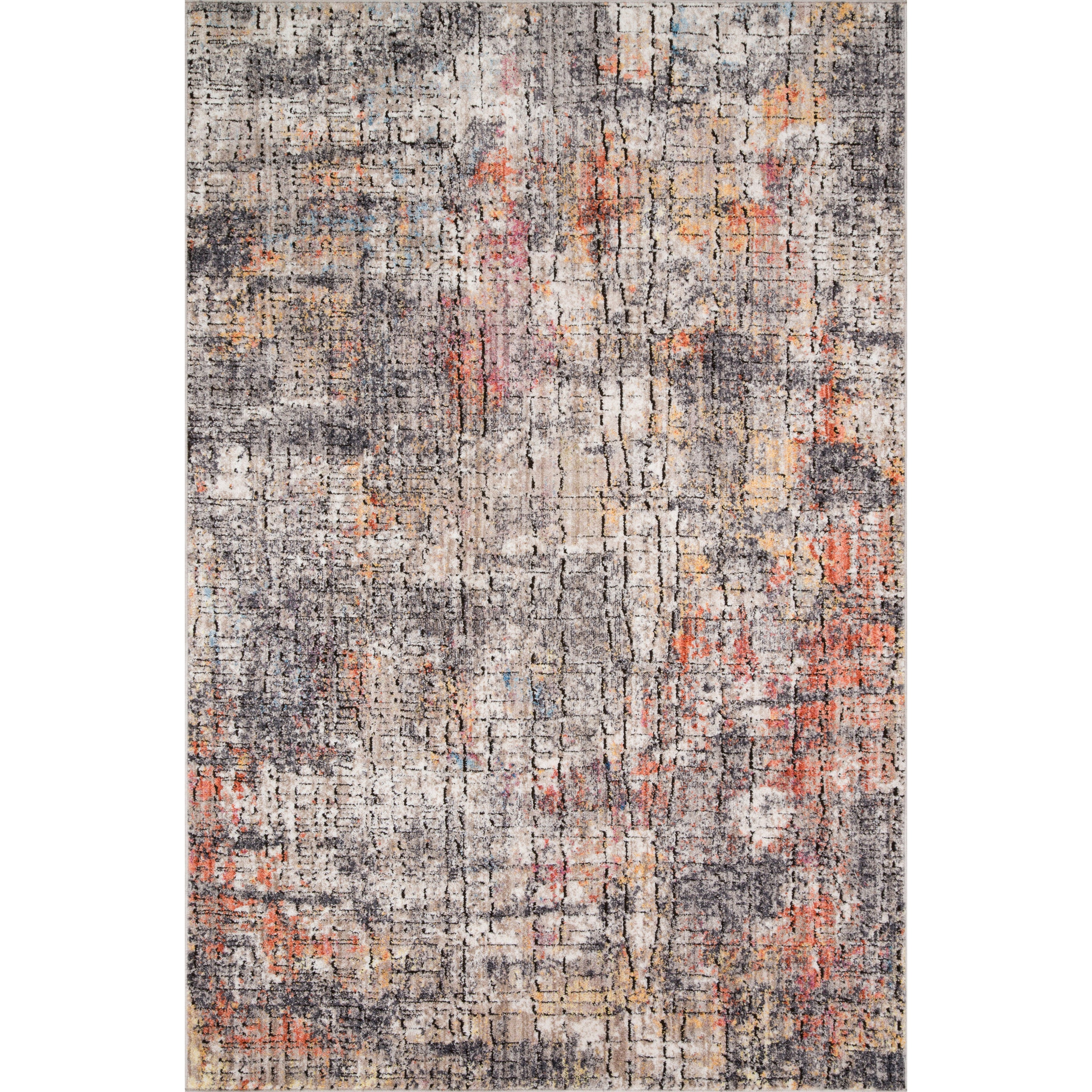 Loloi Medusa MED-07 Graphite / Sunset Rug
