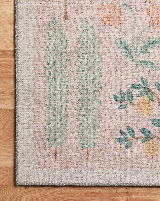 Rifle Paper Menagerie MEN-01 Rug Blush