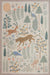 Rifle Paper Menagerie MEN-01 Rug Cream