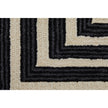 Feizy Maguire 8900F Transitional Abstract Rug in Gray/Ivory/Black