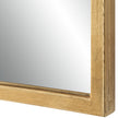 Modern Accents Curved Metal Frame Mirror