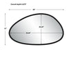 Modern Accents Asymmetrical Mirror