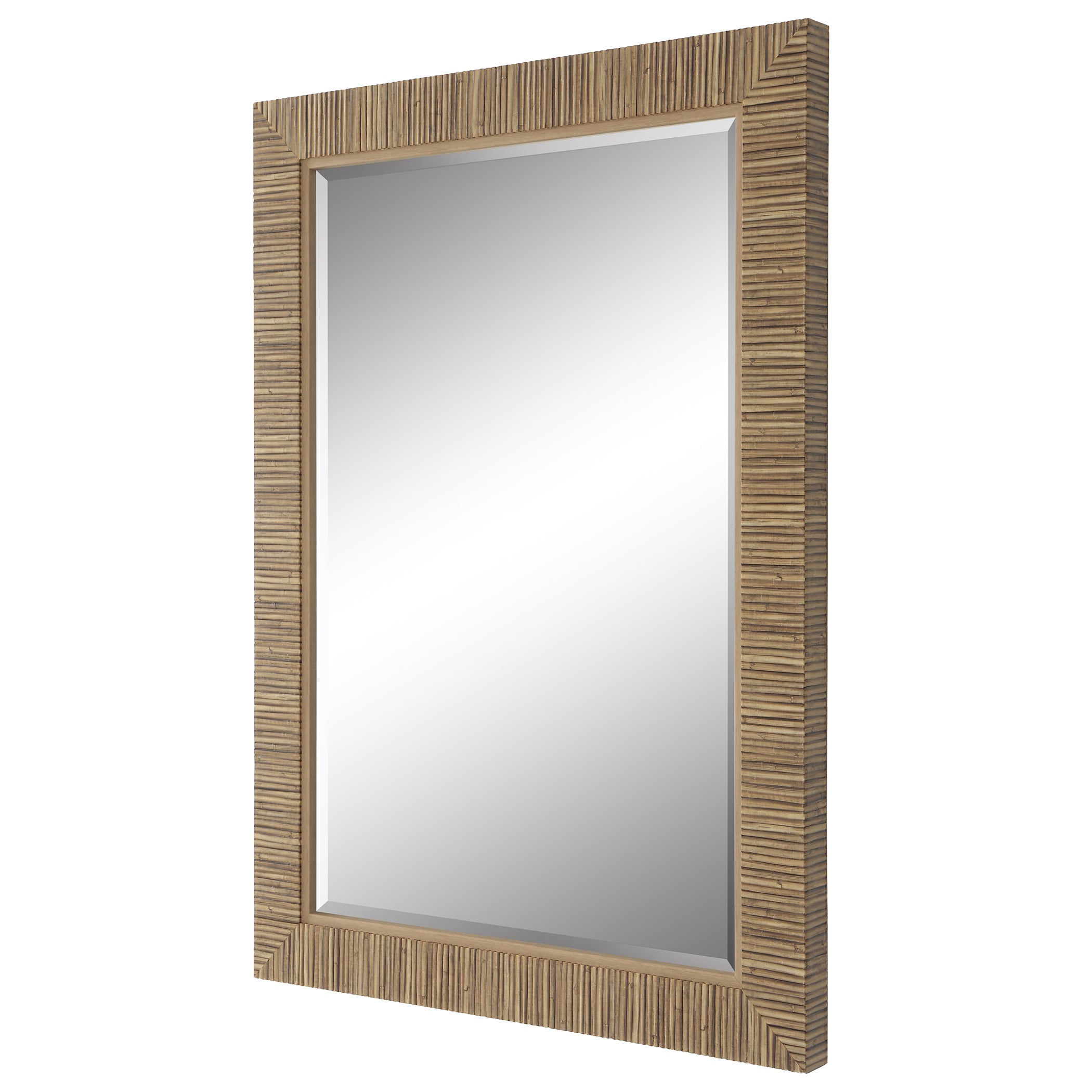 Modern Accents Rattan Frame Mirror