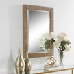 Modern Accents Rattan Frame Mirror