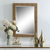Modern Accents Rattan Frame Mirror