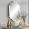 Modern Accents Curves And Arches Metal Frame Mirror