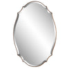 Modern Accents Shaped Beveled Rounded Edged Frame Mirror