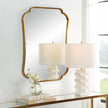 Uttermost Athena Brushed Brass Mirror