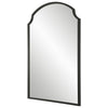Modern Accents Scalloped Corners Metal Frame Mirror