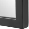 Modern Accents Scalloped Corners Metal Frame Mirror