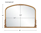 Modern Accents Baroque Style Mirror