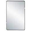 Modern Accents Simple Metal Frame Mirror