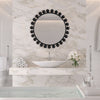 Modern Accents Dome Shaped Ornaments Mirror