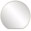 Uttermost Cabell Small Brass Mirror