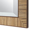 Modern Accents Coastal Decor Rattan Frame Mirror