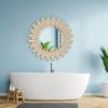 Modern Accents Sunburst Designed Mirror