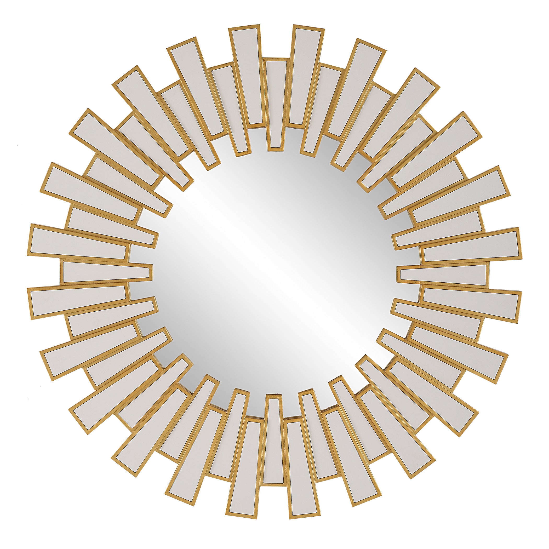 Modern Accents Sunburst Designed Mirror