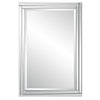 Modern Accents Two Rows Frame Features Mirror