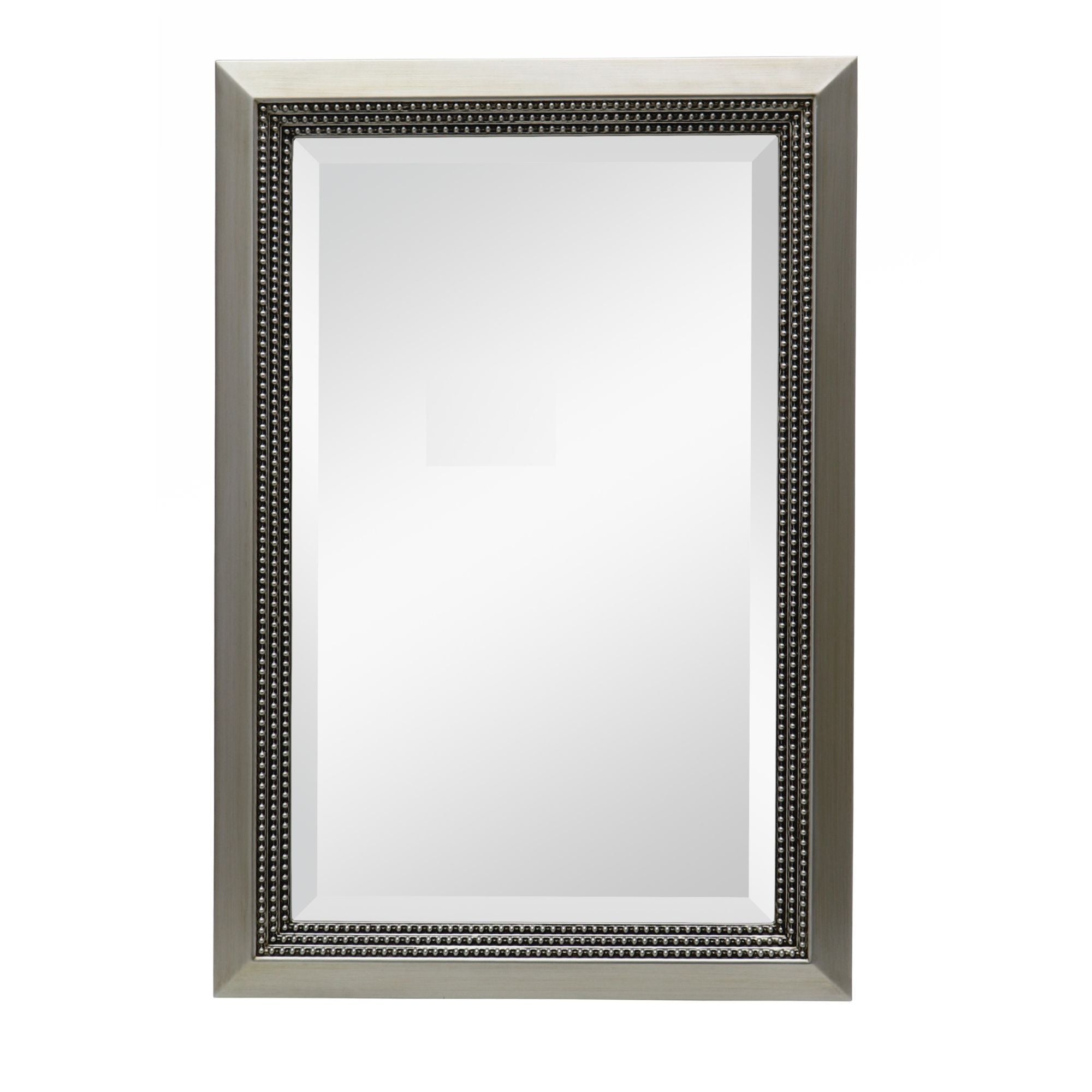 Modern Accents Beads Outline Beveled Inner Mirror