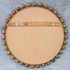 Uttermost Cyra Wood Beaded Round Mirror