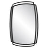 Modern Accents Curved Metal Frame Arched Mirror