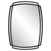 Modern Accents Curved Metal Frame Arched Mirror