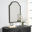 Modern Accents Textured Frame Arched Mirror