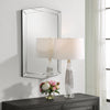 Modern Accents Asymmetrical Design Arched Mirror