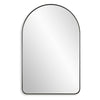 Modern Accents Arch Top Metal Frame Mirror