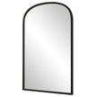Modern Accents Slight Arch Top Metal Frame Mirror