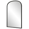 Modern Accents Slight Arch Top Metal Frame Mirror