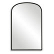 Modern Accents Slight Arch Top Metal Frame Mirror