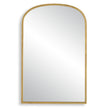 Modern Accents Slight Arch Top Metal Frame Mirror