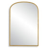 Modern Accents Slight Arch Top Metal Frame Mirror