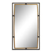 Modern Accents Rectangular Dual Metal Framed Mirror