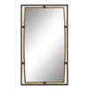 Modern Accents Rectangular Dual Metal Framed Mirror