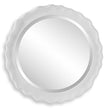 Modern Accents Round Frame Organic Edges Mirror