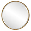 Uttermost Sutton Aged Gold Round Mirror