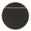 Uttermost Sutton Aged Gold Round Mirror