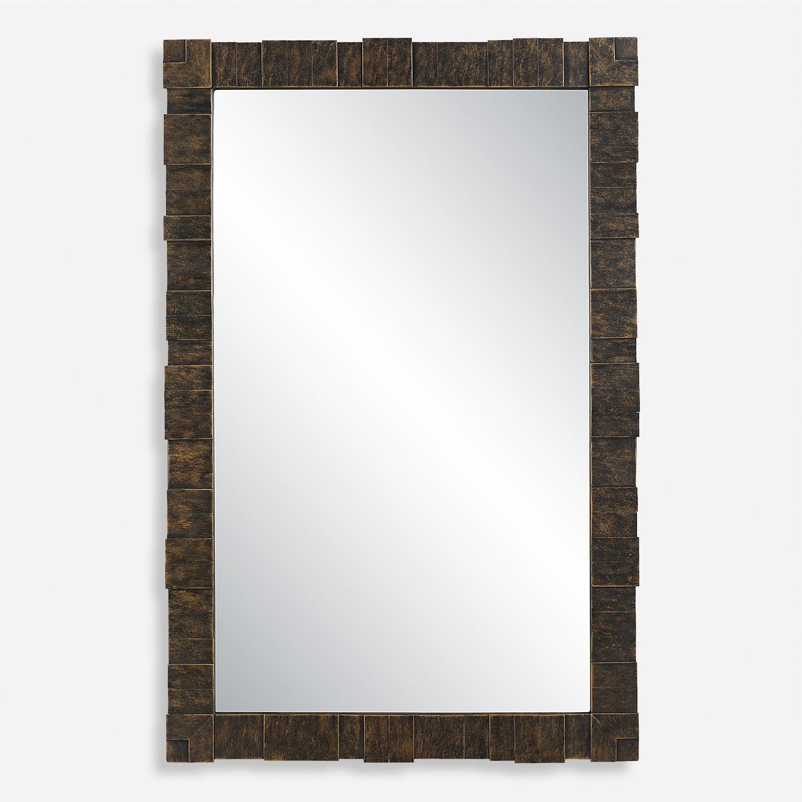 Uttermost Bustelo Dark Bronze Mirror