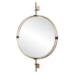 Uttermost Guardrail Round Mirror