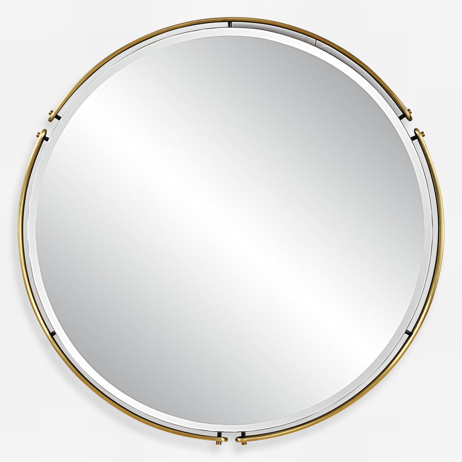 Uttermost Wesley Round Mirror