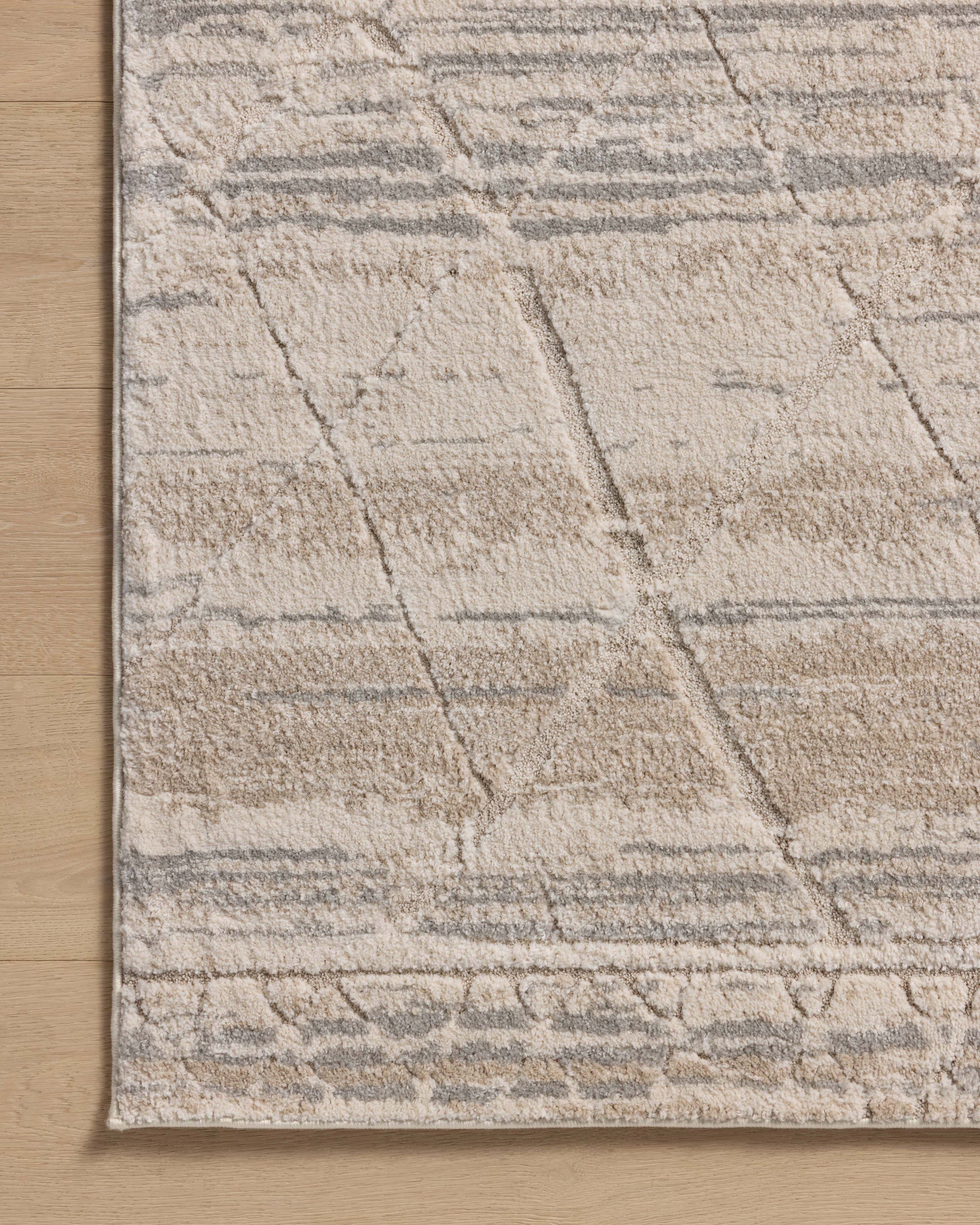 Amber Lewis Monty Ivory / Natural Rug DC10