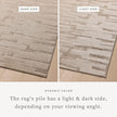 Amber Lewis Monty Taupe / Beige Rug DC10