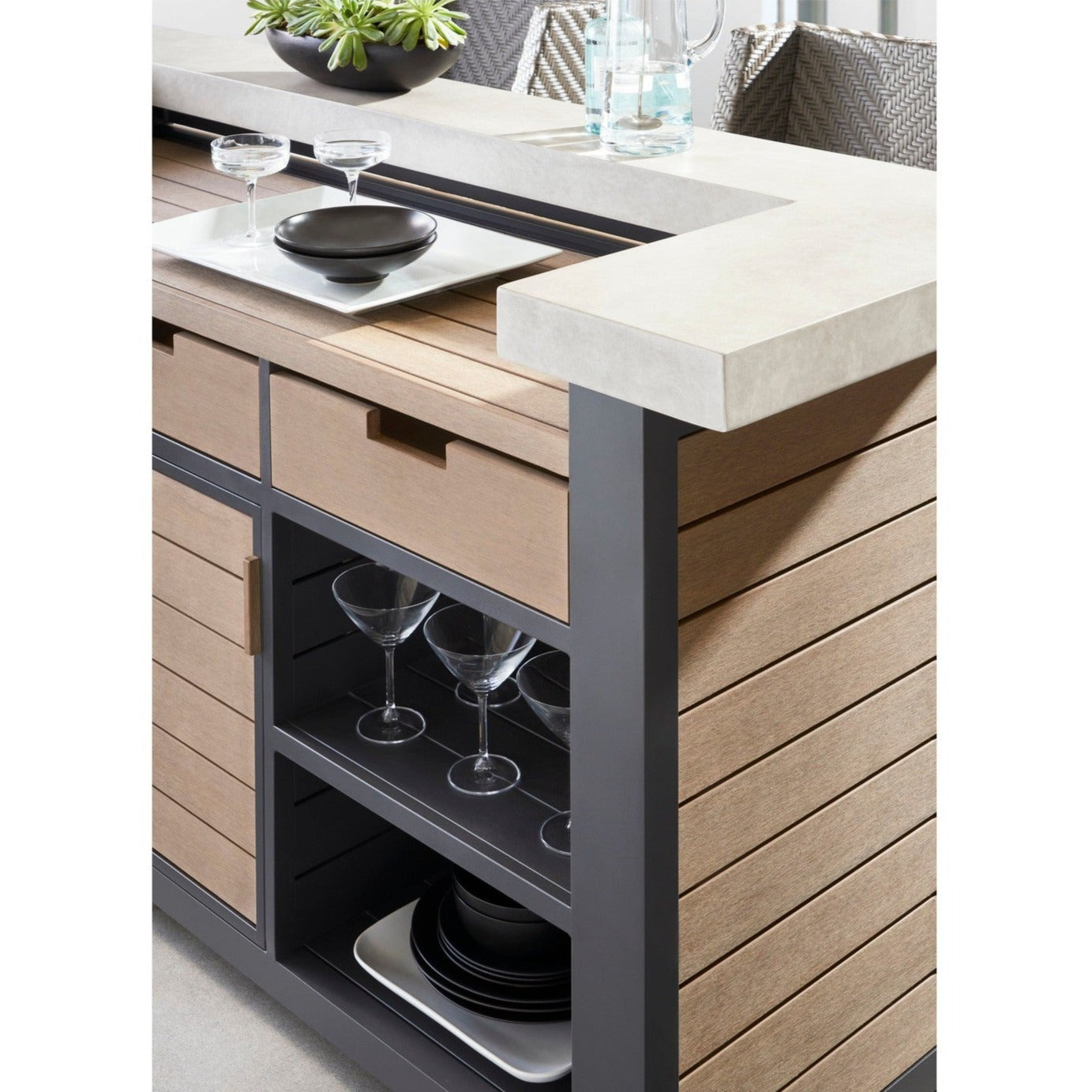 Vanguard Bridgehampton Outdoor Barstool