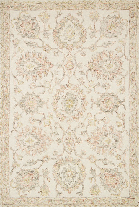 Loloi Norabel NOR-04 Ivory / Blush Rug