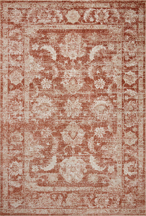 Loloi II Odette ODT-03 Rust / Ivory Rug